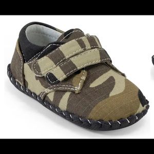 NEW‎ Pediped Shoes Baby Boys Size 0-6 months originals ETHAN Camo handcrafted